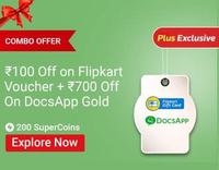 Flipkart GV worth 100 for 200 supercoin