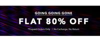 Flat 80% Off On Men's And Women's Clothing