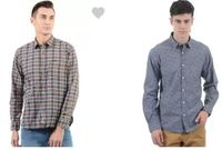 Numero Uno, UCB, FCUK & More Men's Shirts Minimum 70% to 80% off from Rs.539 + Extra 10% Off With Icici Cards When you Shop ₹2000 Or More