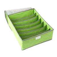 Storage Box with Cover (Orange, 61x13x5cm) - Set of 3 @388. 