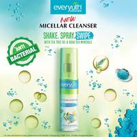 50% off : Everyuth Naturals Micellar Cleanser, 100 ml@113