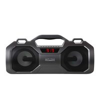 Mitashi MX 2020 Boom Box Portable Party Speaker with FM Radio and Flashing Club Lights