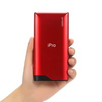 iPro IP37L 10000mAH Lithium-Polymer Power Bank (Red)apply 20% off cuopon