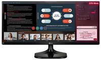 LG 25-inch (63.5 cm) UltraWide Multitasking Monitor with Full HD  (2560 x 1080) IPS Panel, HDMI Port, AMD Freesync - 25UM58 (Black)