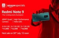 Redmi Note 9 Next Sale is on 30th July 12PM