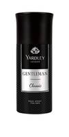Yardley London Gentleman Classic Deo Body Spray for Men, 150ml