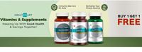 Healthkart BOGO Sale -  Buy 1 Get 1 Free On Vitamins & Supplements