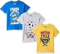 Cherokee -- Kids Clothing at Flat 70% Off

(Pack of 3) T-shirt for Rs.269

