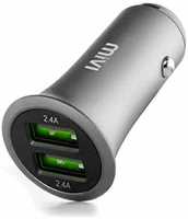 Mivi CC248 4.8A Car Charger - (Gun Metal)


