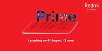 Redmi Prime Launching in India on Aug 4th 12 noon