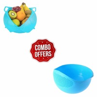 Anvel Colander - Vegetable Basket - Dry Fruits Basket - Tray - Foldable - Perfect for Kitchen & DiningRs.90 Basket