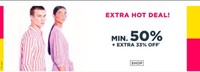 Ajio Min 50% Off + Extra 33% Off On Men's And Women's Clothing