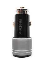 VeeDee 3.1 Car Charger for Most Mobile Phones (Black + Grey) @ ₹149

