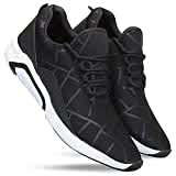 Ind Crown Sports Shoes for Mens Running (White,06) (Black II, 7)@ 199
