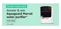 Amazon Eureka Forbes Quiz Answers : Win Aquaguard Marvel Water Purifier.