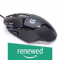 Renewed) Logitech G402 Hyperion Fury Ultra Fast FPS Gaming Mouse (Black)
