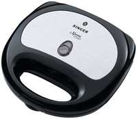 Singer Xpress Toast 600W 4 Slices Sandwich Maker - Black , Pack of 1
