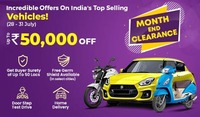 Droom Month End Clearance Sale - Up to 50000 Off On New Vehicles
