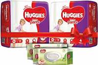 Huggies Diapers And Wipes Flat 50% Off.