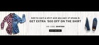 NNNOW | Get Extra Rs 500 OFFCode: SHIRT500