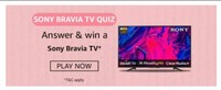 Amazon Quiz Answers For Sony Bravia LED TV