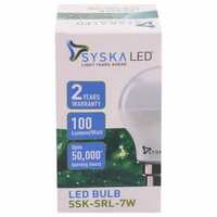 JioMart: Syska B22 White LED Bulb 7 W