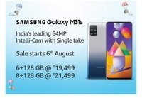 Samsung M31s in Stock (Prime Day sale)