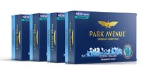 Park Avenue Cool Blue Fragrant Soap, 125g (Pack Of 4) 