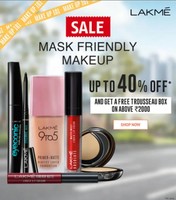 Shoppers Stop Mask Friendly Make Up Sale Upto 40% Off + Get Free Trousseau Box On orders Above 2000