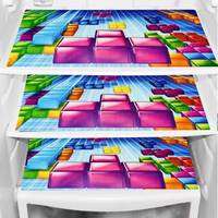 Flipkart SmartBuy Fridge Mat (Blue, Pink)