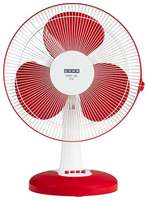 Usha Mist Air Icy 400 mm 3 Blade Table Fan  (Red, Pack of 1) 