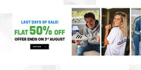 Last day - Adidas Shoes at Flat 50% Off 