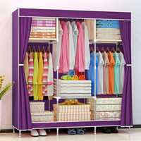 Flipkart SmartBuy PP Collapsible Wardrobe(Finish Color - Purple) Rs.1234