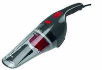 BLACK+DECKER NV1210AV Powerful Dustbuster Car Vacuum Cleaner with 6 Accessories (12V, Red and Black)