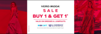 VERO MODA Sale - Buy 1 Get 1 on Dresses & Jumpsuits.