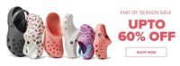 Crocs End Of Season Sale - Up to 60% OFF