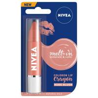 NIVEA Lip Crayon, Coloron Nude Blush, Lip Balm, 3g