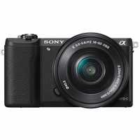 Sony Alpha ILCE5100L 24.3MP Mirrorless Camera (Black) with 16-50mm Lens with Free Case (Bag)