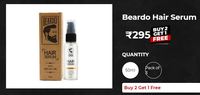 Beardo Hair Serum 50ml (Buy 2 Get 1 Free) + Free Beardo VIP Membership 