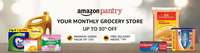 Upto 30% off + Flat ₹100 Off On First Visa Purchase of Min ₹1000 at Amazon Pantry or Amazon Fresh Store
