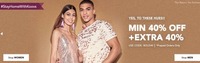 Koovs: Min 40% Off + Extra 40% Off On Men's and Women's Apparel