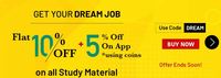 Get Flat 10% OFF + 5% Off On App Using Coins on Adda247