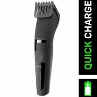 Lifelong LLPCM07 Beard Trimmer for Men with Quick Charge and Charge Indicator, One Year Warranty (Black)