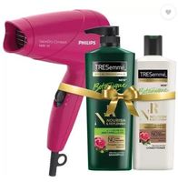 TResemme Nourish & Replenish Shampoo and Conditioner Plus Philips Hair Dryer  (3 Items in the set)