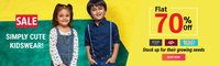 Shoppers Stop: Flat 70 to 75% Off on selected Kids Wear Products