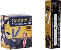 Control D Lancing Device & 100 Glucometer Lancets  (100)