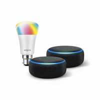Echo dot twin pack + smart bulb for Rs. 3999