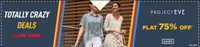 Ajio Totally Crazy Deals Flat 75% Off On Project Eve Women's Clothing Starts From 249
