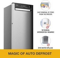Whirlpool 215 L 3 Star Inverter Direct-Cool Single Door Refrigerator with Auto-Defrost Technology (230 VITAMAGIC PRO PRM 3S INV, Magnum Steel)+1499 RS off on Hdfc. cc and dc

