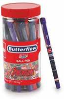 Cello Butterflow Avenger Ball Pen (25 Pens Jar - Blue) | Ball pens with Avenger Superhero designs | Smooth Writing